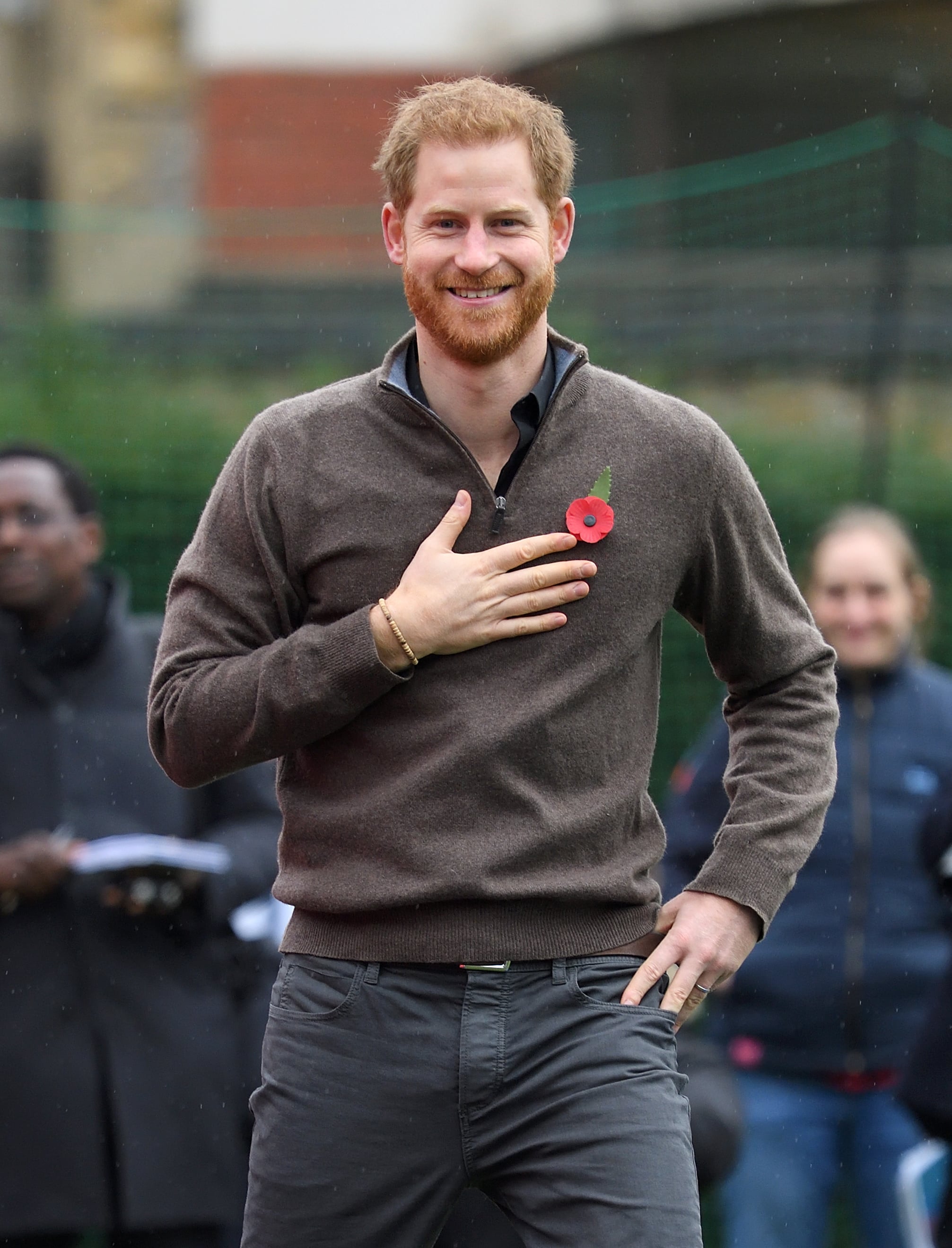 LONDON, ENGLAND - OCTOBER 29: Prince Harry, Duke of Sussex attends the launch of Team UK for the Invictus Games The Hague 2020 at Honourable Artillery Company on October 29, 2019 in London, England. HRH is Patron of the Invictus Games Foundation. (Photo by Karwai Tang/WireImage)