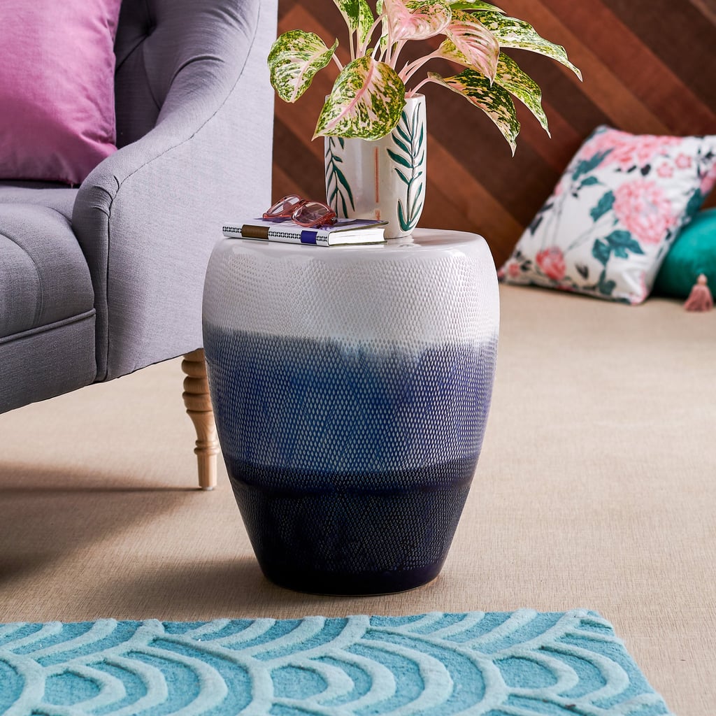 Ceramic MultiColor Side Table Drew Barrymore Flower Home at Walmart