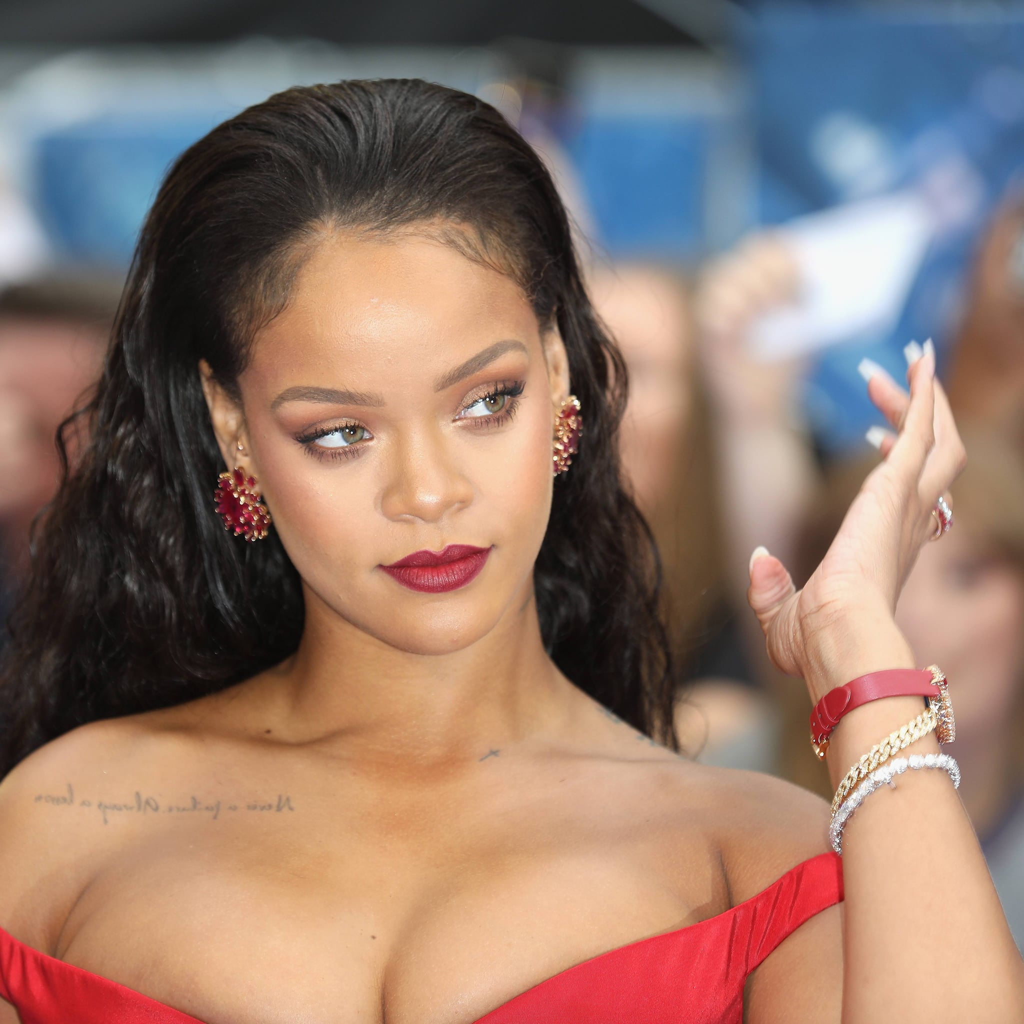 Pearly fjende skuffe Rihanna Without Makeup 2018 | POPSUGAR Beauty