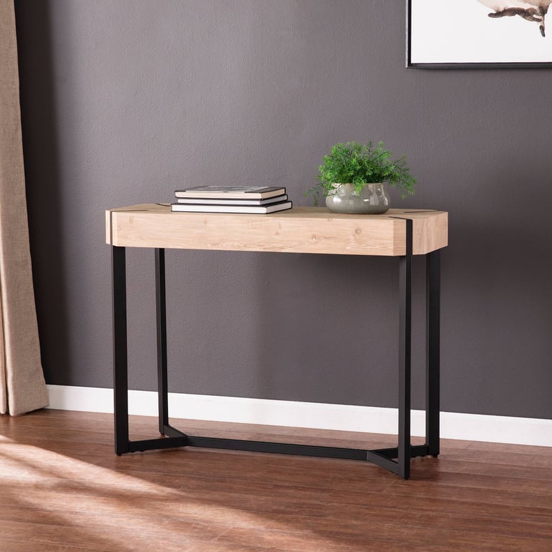 Best Small-Space Entryway Table: Aiden Lane Burnra Modern Farmhouse Console Table