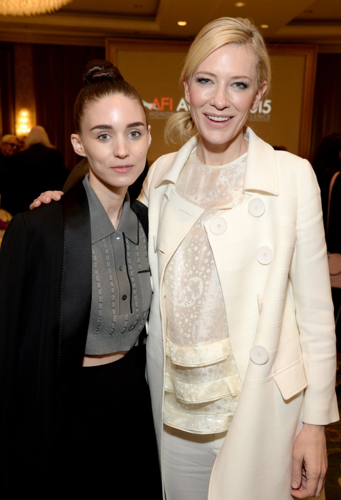 Pictured: Cate Blanchett and Rooney Mara