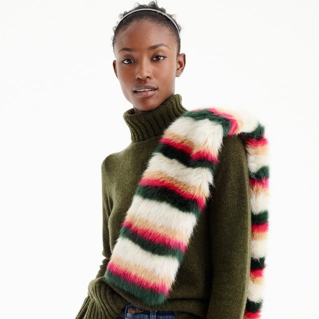 J.Crew Faux Fur Stole