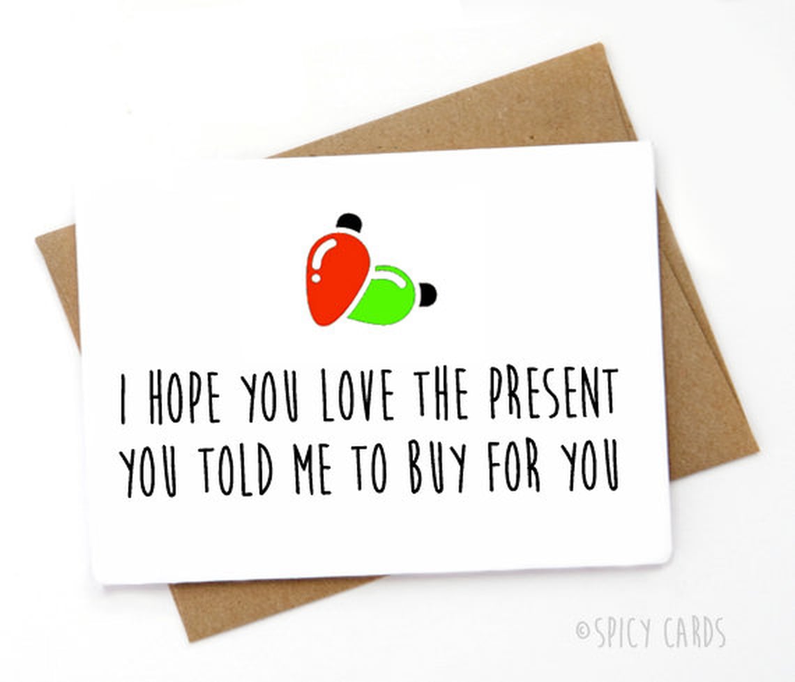 Funny Holiday Love Cards Popsugar Love Sex
