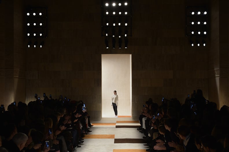 She Took a Bow at Her Fall 2016 Fashion Show in the Shoe