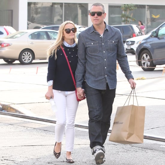 Reese Witherspoon Jim Toth Hold Hands in LA January 2016