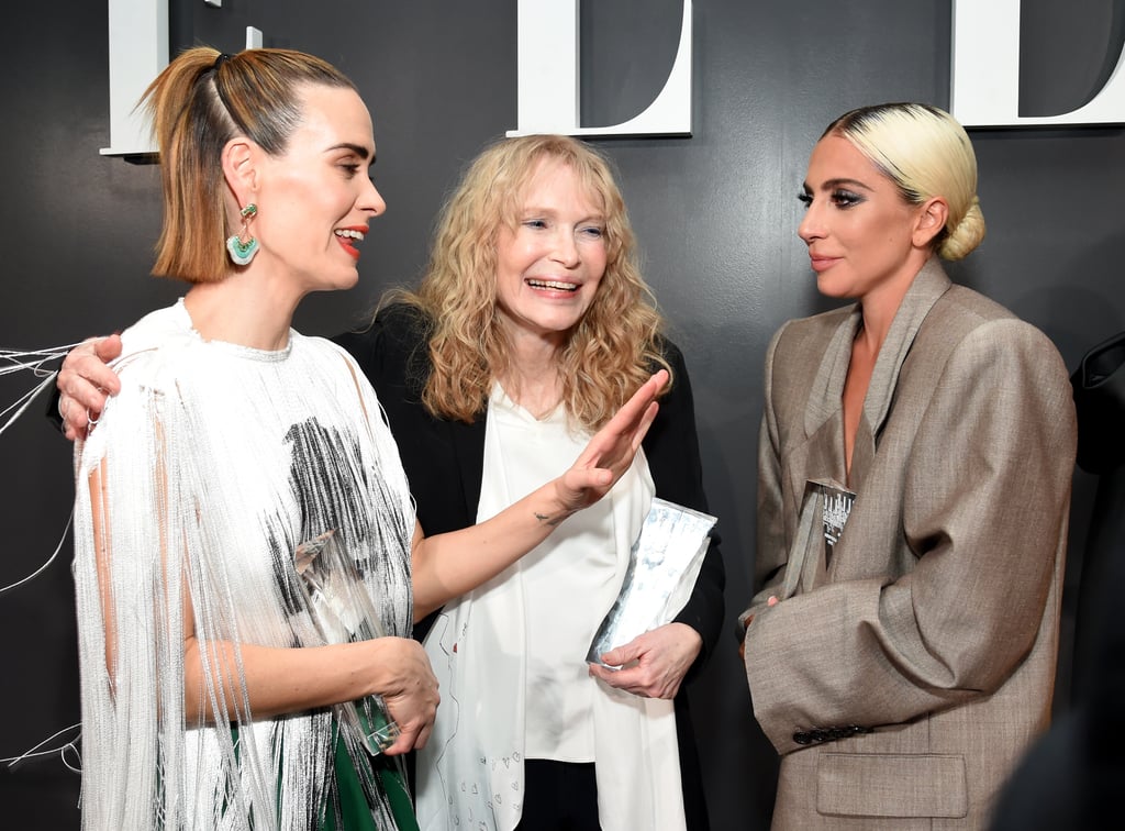 Sarah Paulson Lady Gaga at Elle Women in Hollywood Photos