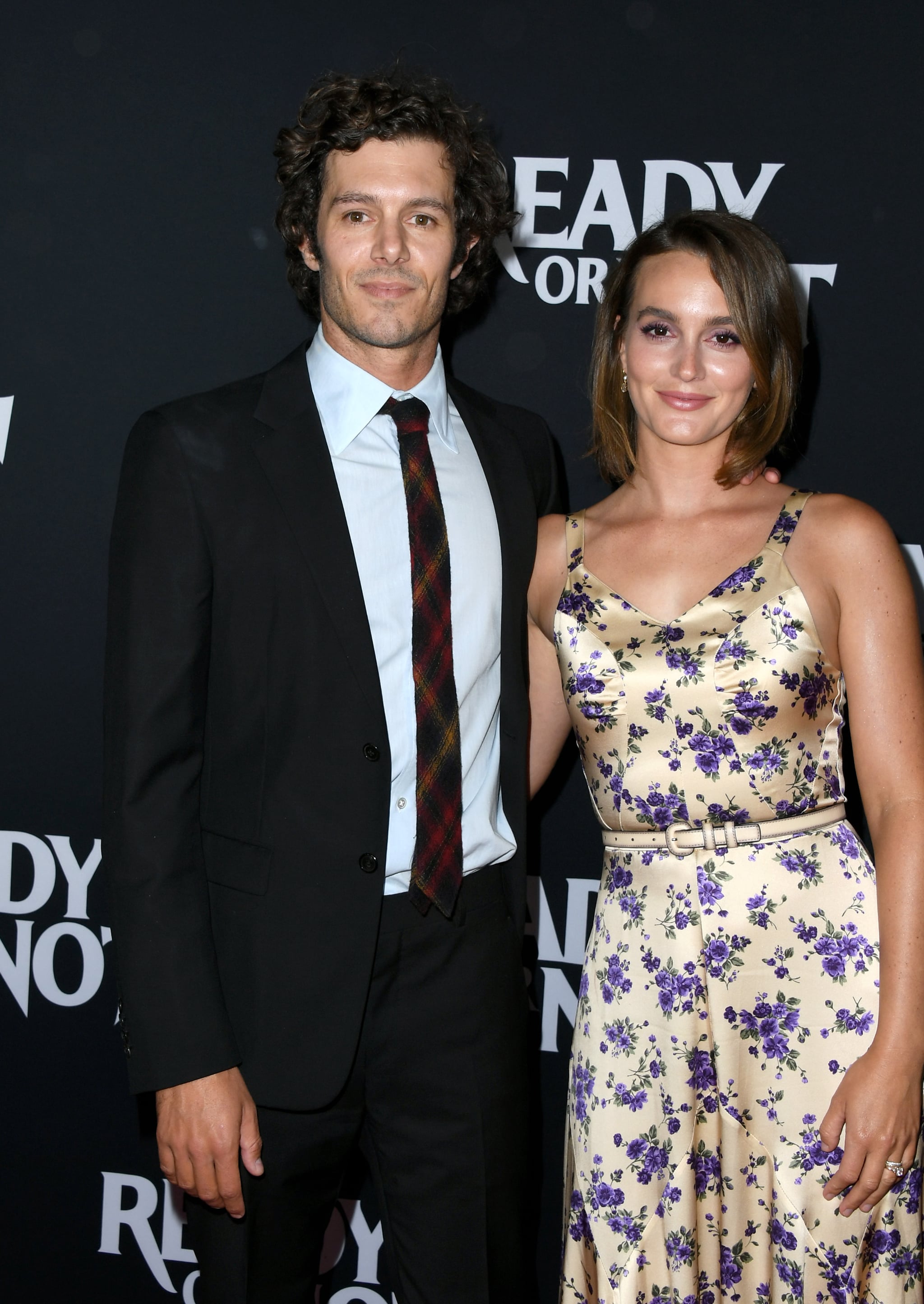 Adam Brody And Leighton Meester At Ready Or Not Premiere Popsugar Celebrity Australia He has younger twin brothers, sean and matthew (born 1985). adam brody and leighton meester at
