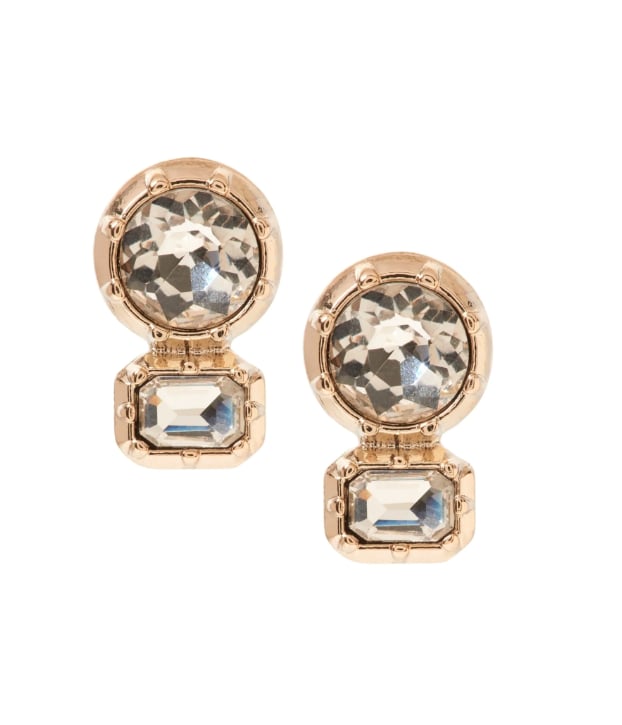 Brilliant Gemstone Stud Earrings