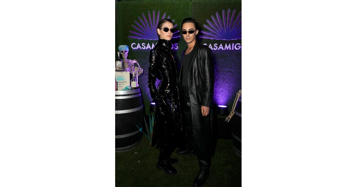 Kaia Jordan Gerber and Travis Jackson | Celebrities at Casamigos