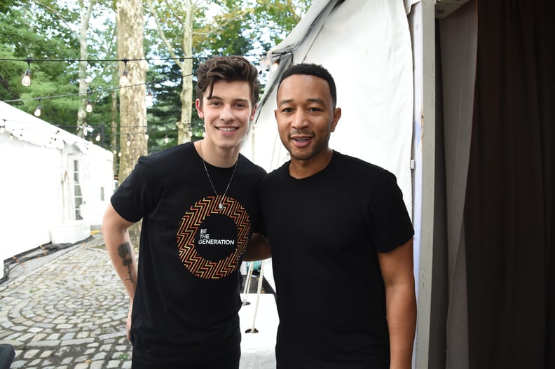Shawn Mendes and John Legend