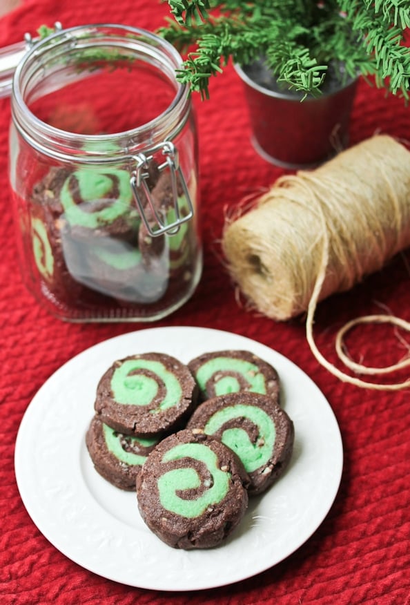 Chocolate Mint Cookies