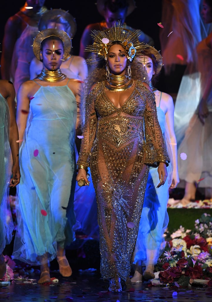 Beyonce Knowles at the 2017 Grammys