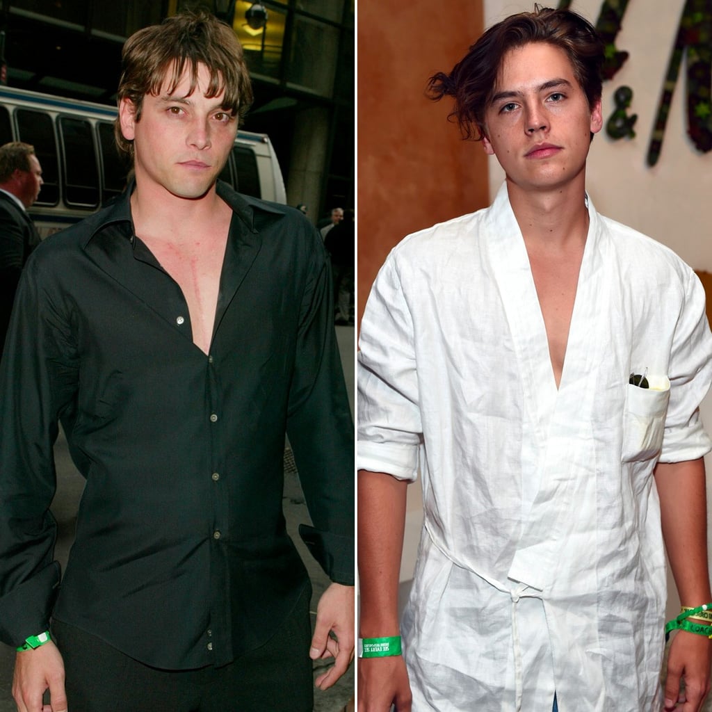 Cole Sprouse and Skeet Ulrich Look-Alike Pictures