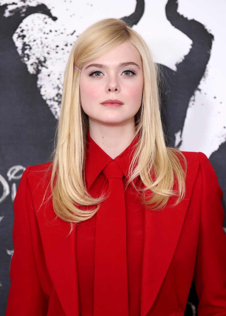 LONDON, ENGLAND - OCTOBER 10: Elle Fanning attends a photocall for 