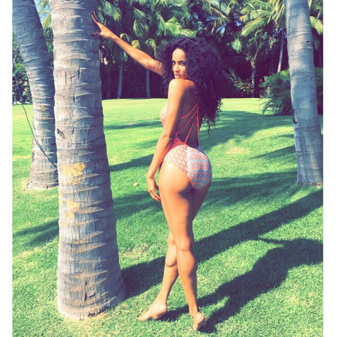 Ciara in Nanette Lepore Swimsuit | November 2015