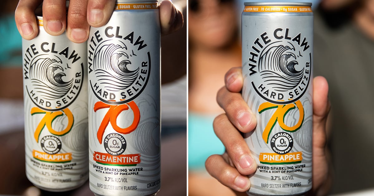 White Claw 70Calorie Pineapple and Clementine Hard Seltzer POPSUGAR Food