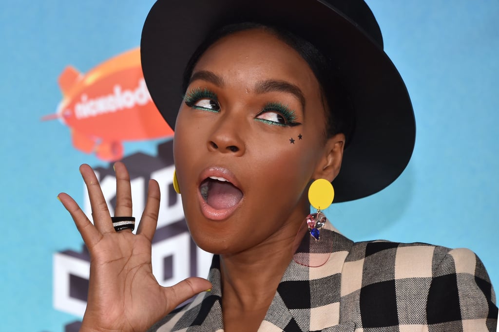Janelle Monae S Makeup At Kids Choice Awards 2019 Popsugar Beauty