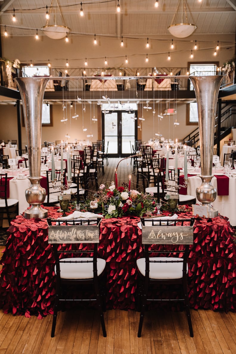 This $65,000 Harry Potter-Themed Wedding Is Insanely Elegant  Harry  potter wedding, Harry potter wedding theme, Harry potter