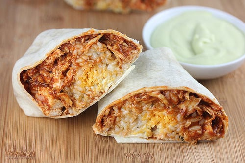 Taco Bell Chicken Burritos