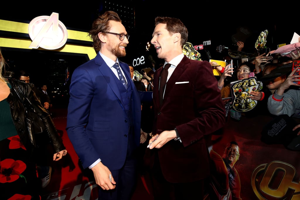 Pictures of Benedict Cumberbatch and Tom Hiddleston