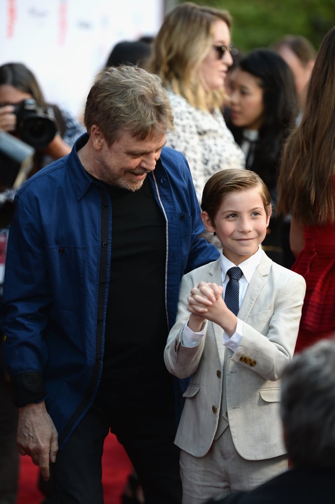 Jacob Tremblay and Mark Hamill at Los Angeles Film Festival