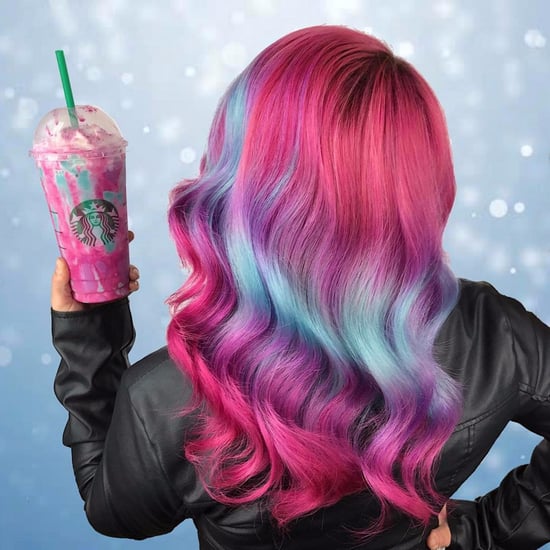 Unicorn Frappuccino Rainbow Hair