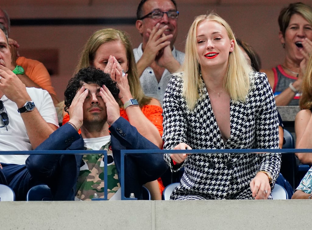Sophie Turner and Joe Jonas at the US Open September 2018