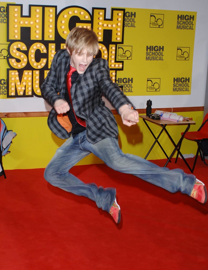 Lucas Grabeel at the 2006 High School Musical UK Premiere