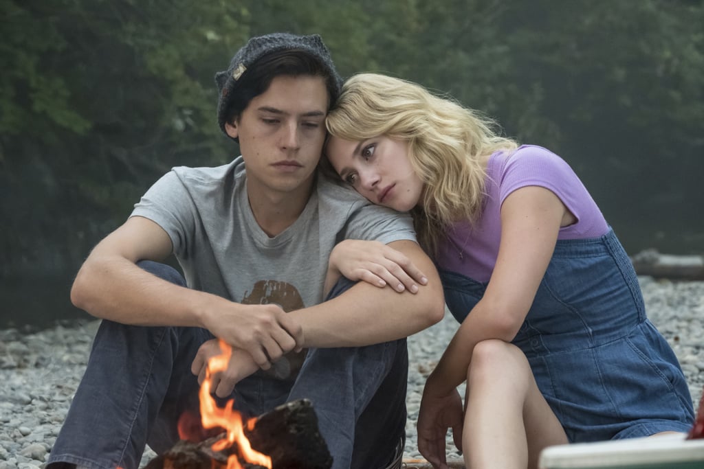 Cole Sprouse and Lili Reinhart as Jughead and Betty