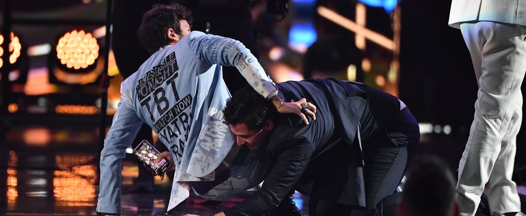 Sebastián Yatra and Reik Accepting Premio Lo Nuestro