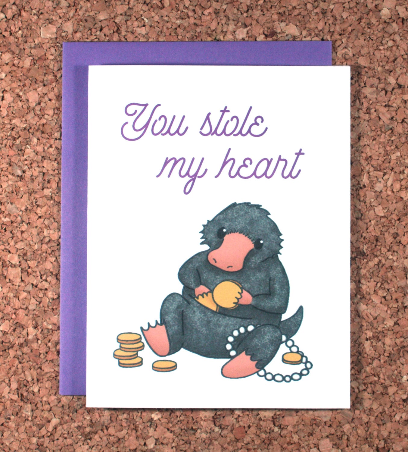 Niffler 22 Harry Potter Valentine S Day Cards They Are Wand Erfully Punny Popsugar Tech Photo 9