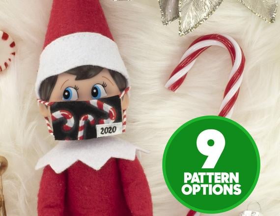 Elf on the Shelf Mask