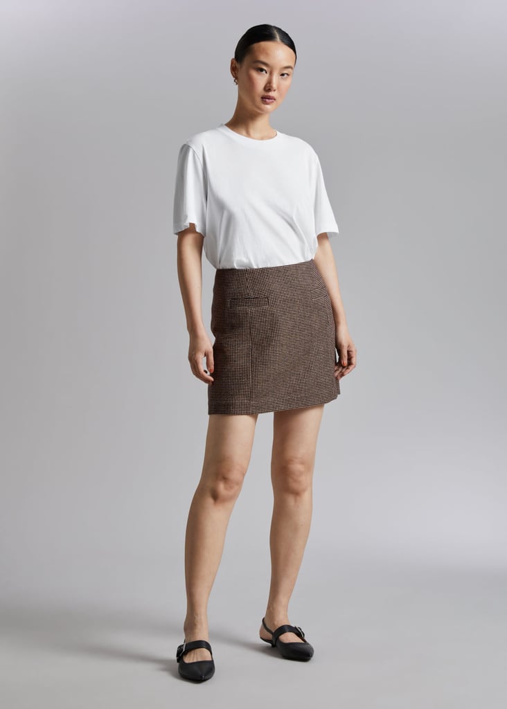 & Other Stories A-Line Mini Skirt