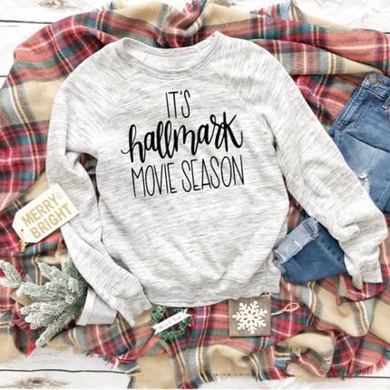 Hallmark sales movies sweatshirt
