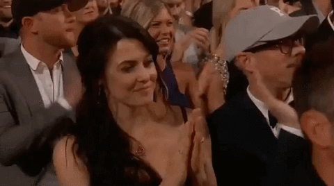 Sam Hunt and Hannah Lee Fowler at the 2017 ACM Awards
