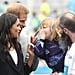 Kid Touching Meghan Markle's Hair in Ireland