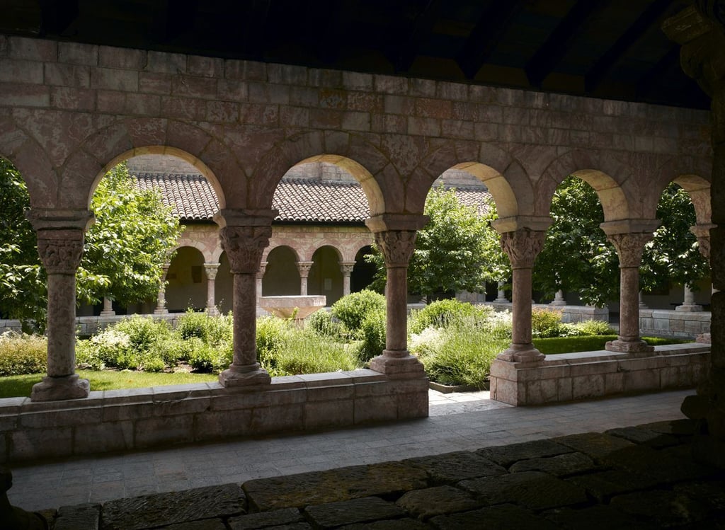 "The Cloisters, because we ruffians love a castle" — Ruffian
"At the original Barbizon Hotel, circa 1958 — its mystique and famous roster of residents are the inspiration behind my Fall collection." — Erin Fetherston
Source: The Metropolitan Museum of Art