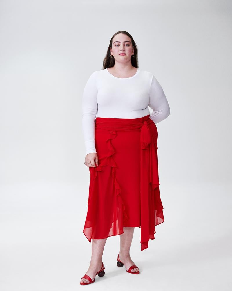 Rodarte x Universal Standard Skirt - Red