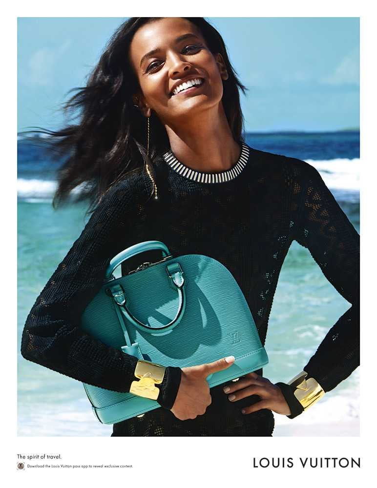 Liya Kebede in Louis Vuitton