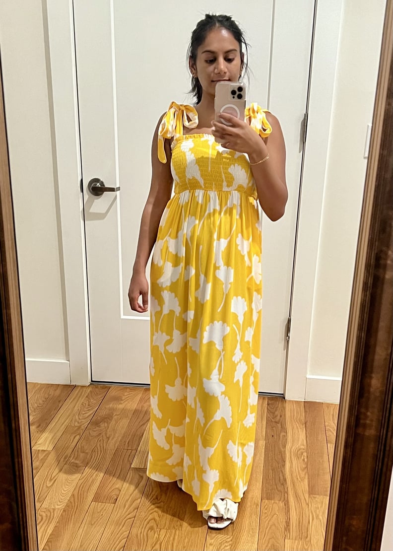 DVF for Target Yellow Midi Dress