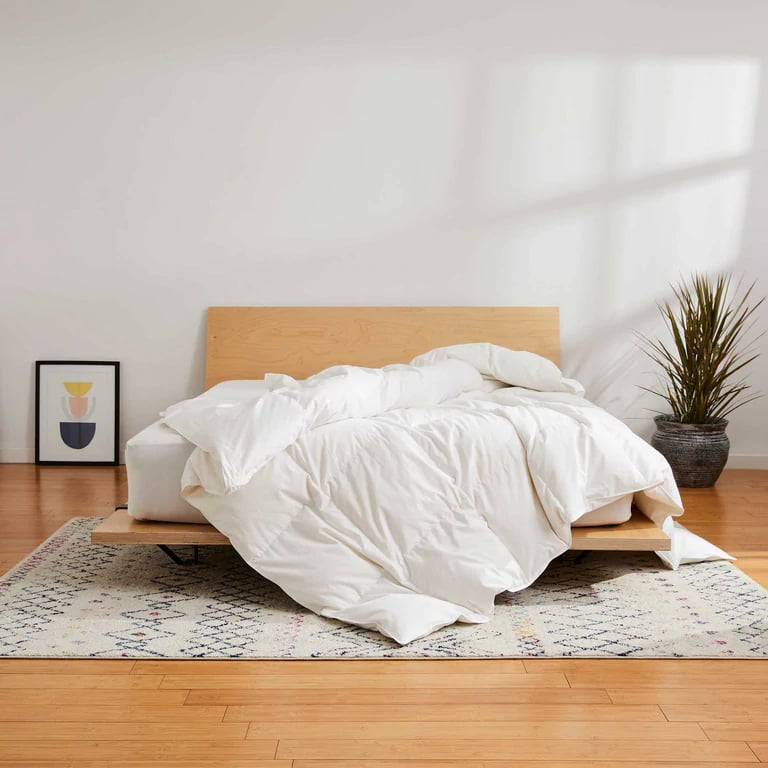 A Cozy Comforter: Brooklinen Down Comforter