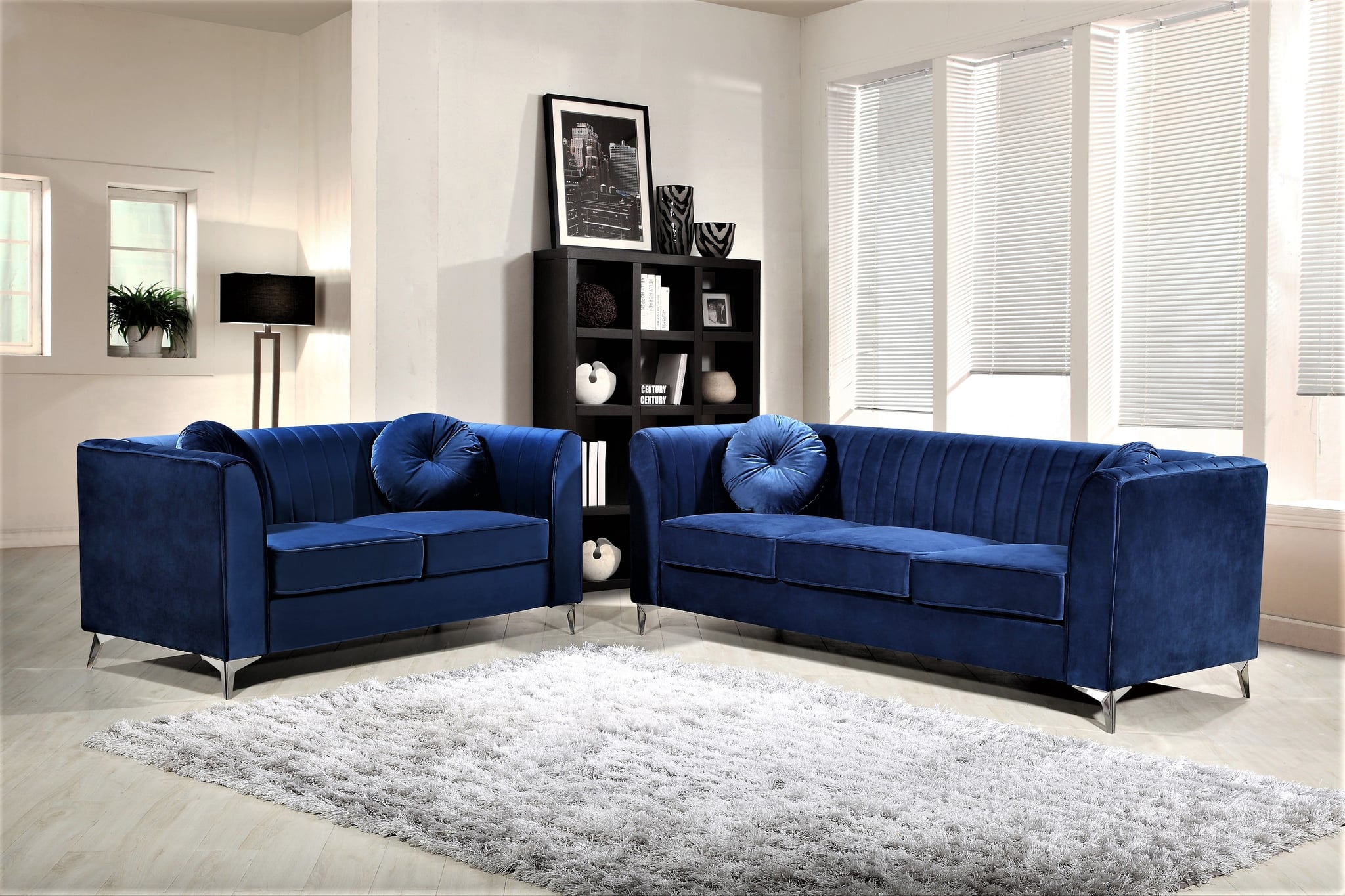 US Pride Furniture Valak 2 Piece Velvet Living Room Set Sofa Shopping Made Easy These 12 Living Room Sets Are Exactly What You Need POPSUGAR Home Photo 11