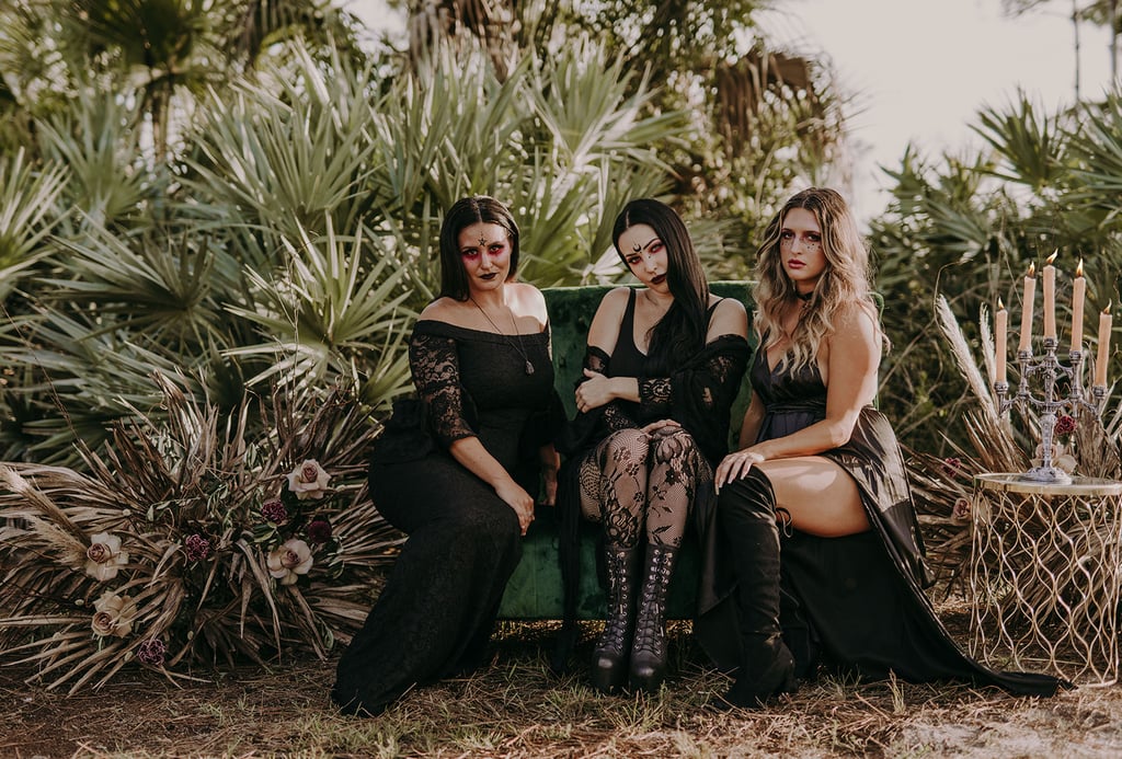 Witch-Inspired Halloween Wedding Shoot​