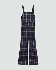 Zara Checked Dungarees
