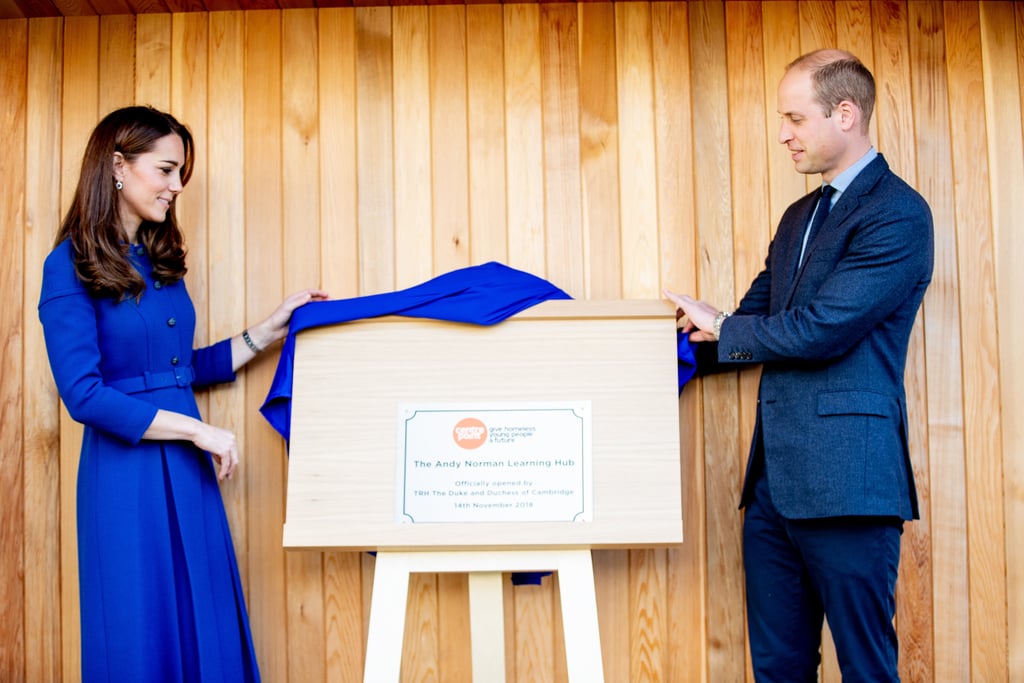 Prince William and Kate Middleton in South Yorkshire 2018