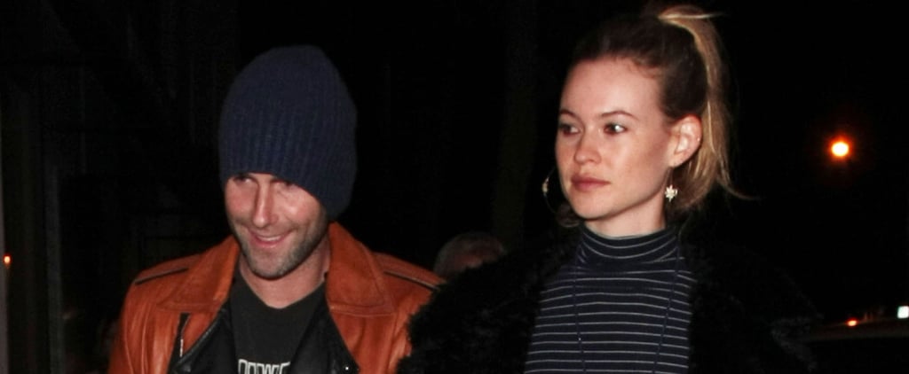 Adam Levine and Behati Prinsloo Out in LA November 2015