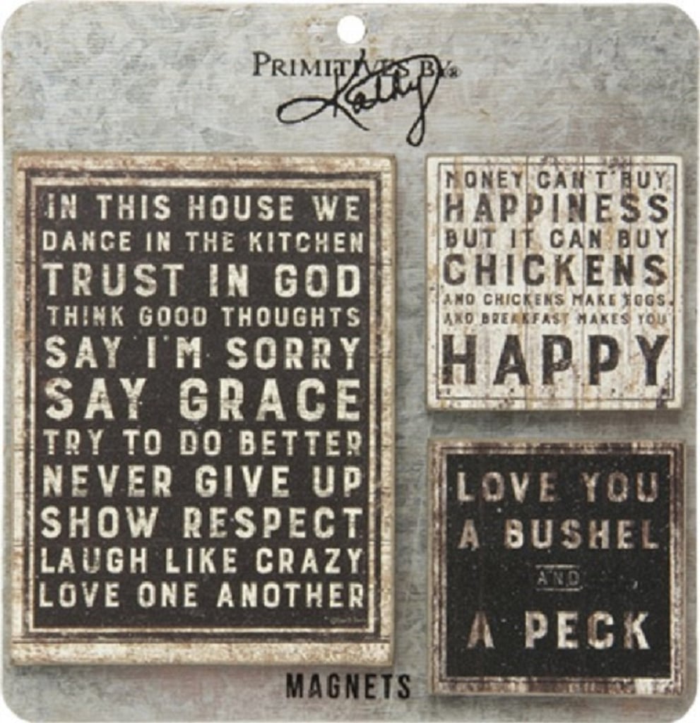 3-Piece Magnet Set ($16)