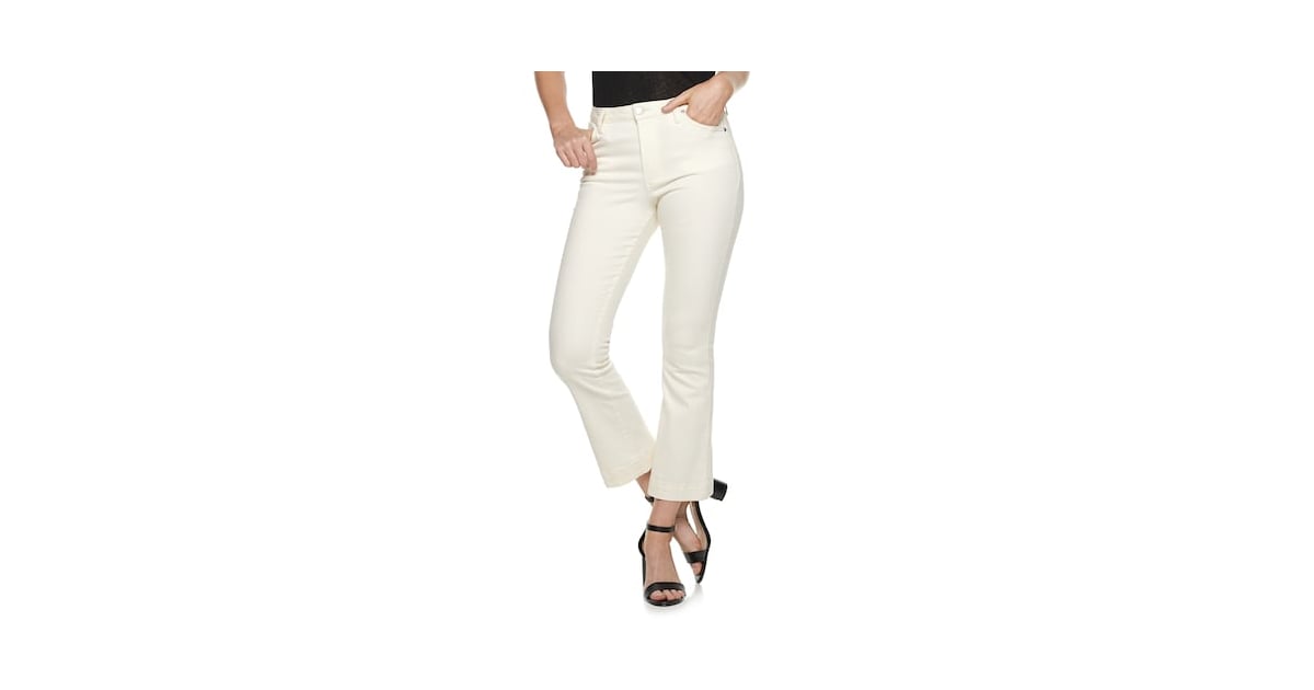 Nine West Petite Delancy HighRise Kick Flare Jeans Ciara Is the Face