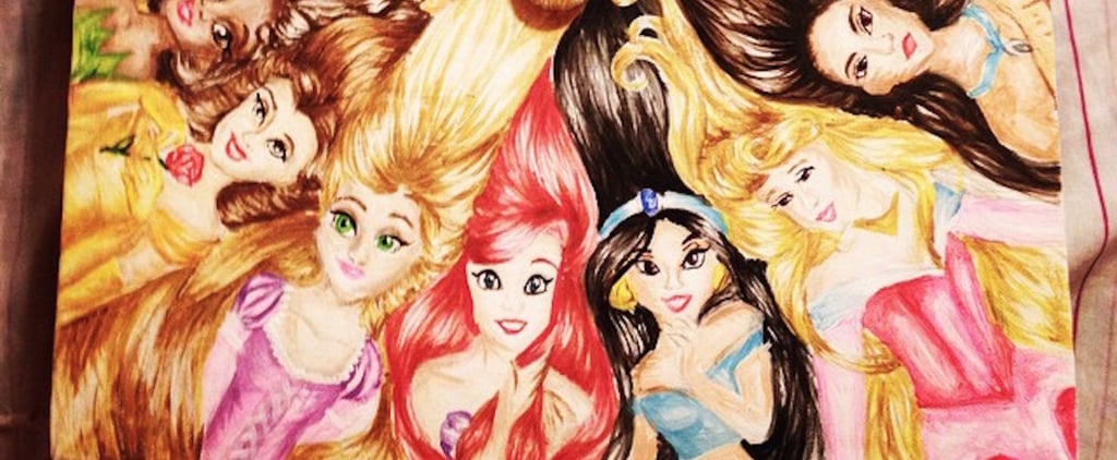 Disney Princess Graduation Caps