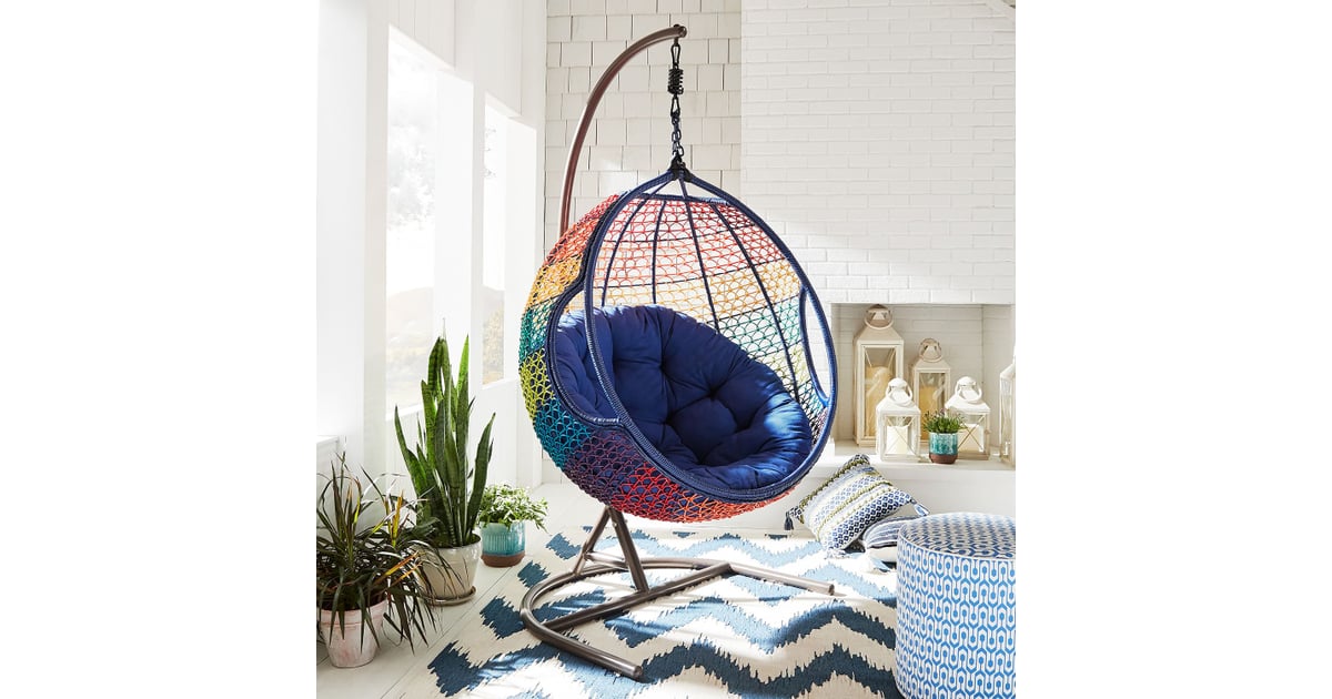 Swingasan Rainbow Ombré Hanging Chair | Pier 1 Memorial ...